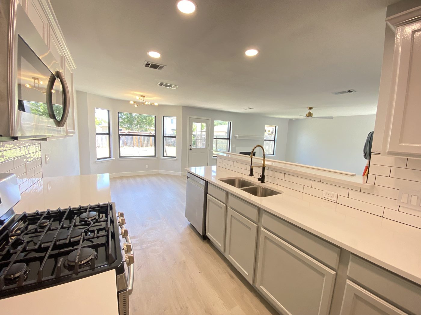 Jaron kitchen after renovation