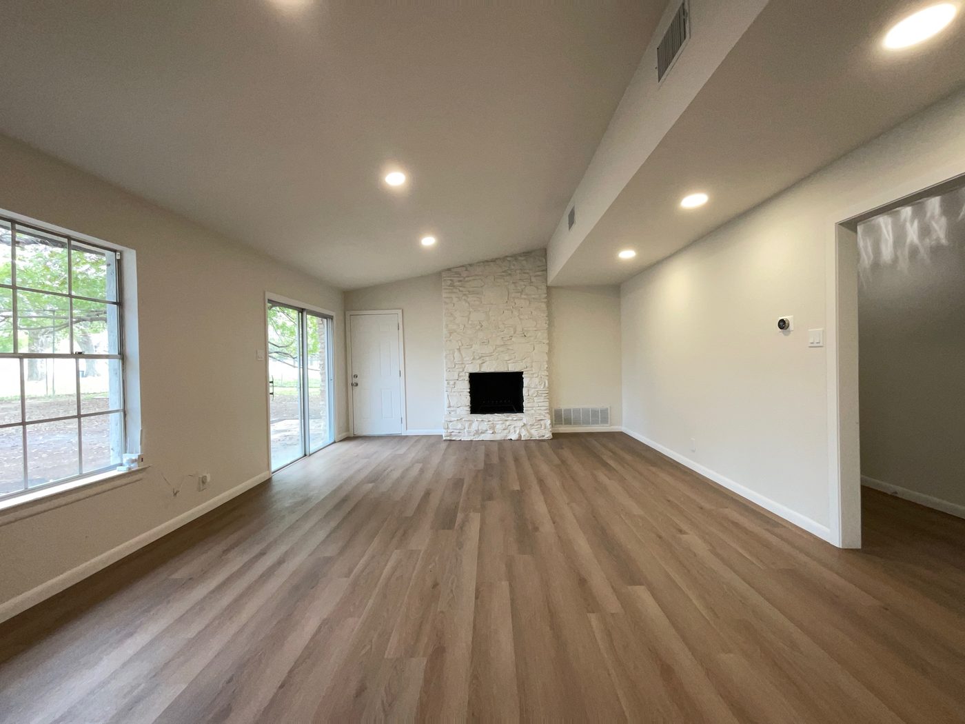 Living room after renovation